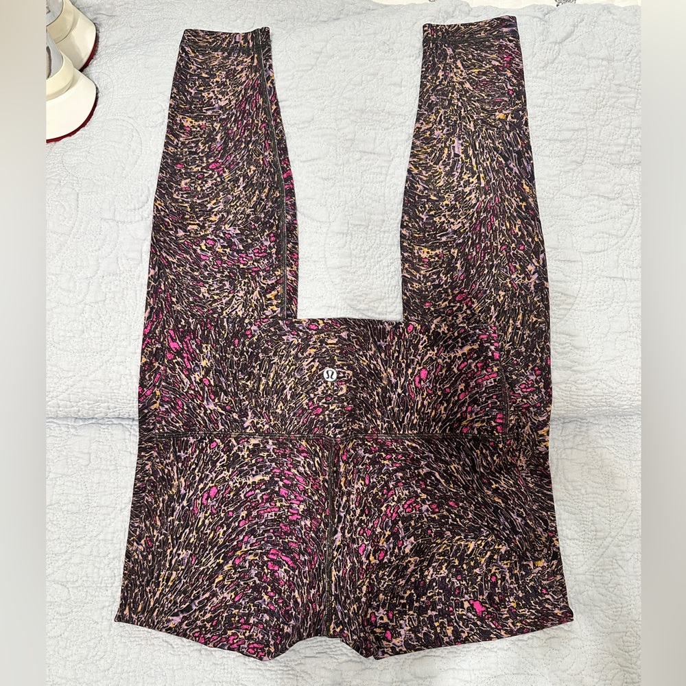 Lululemon Colorful Patterned Yoga Pants
